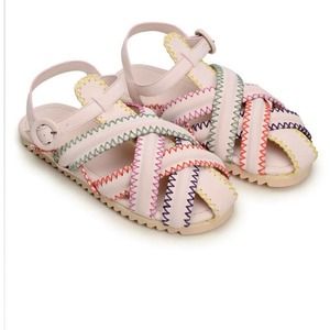 FARM Rio | Shoes | New Farm Rio Vegan Leather Boho Sandal Size 9 Nude